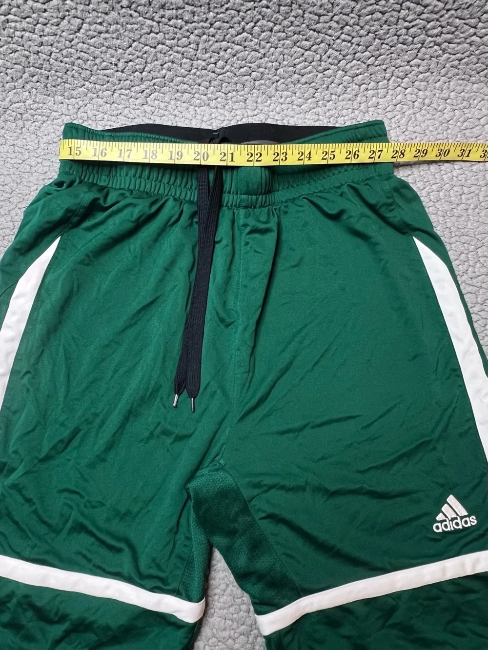 Adidas Squadra 25 Soccer Shorts Big Boys Size Medium Greens & White Athletic